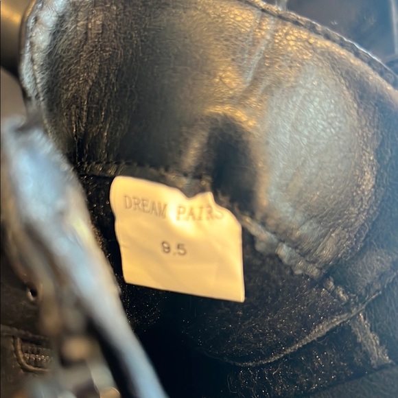 Dream Pairs Black Ankle Boots with Knit Cuff NWOT - Picture 2 of 4